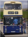 Boarding A Leyland Atlantean At Brough