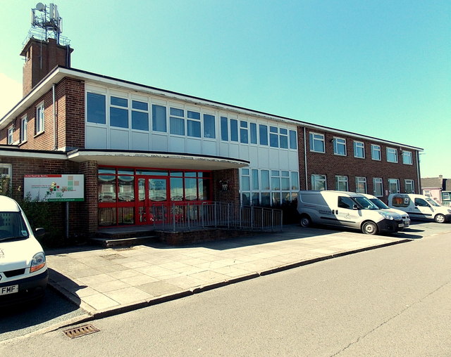 Fire service HQ in Haverfordwest