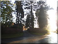 House entrance on the corner of Coles Lane