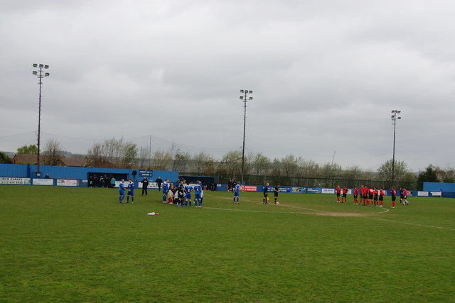 Before the match at Farsley AFC