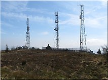 J0524 : The Camlough Mountain Telecommunications Masts by Eric Jones