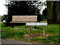 Banham Road sign & Seat