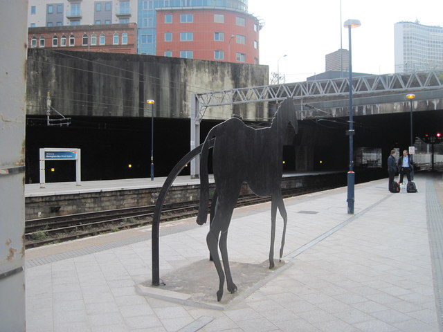 Horse, Birmingham New Street