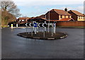 Groes Road roundabout, Rogerstone, Newport