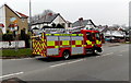 SS7498 : Swansea Central fire engine heads towards Neath by Jaggery