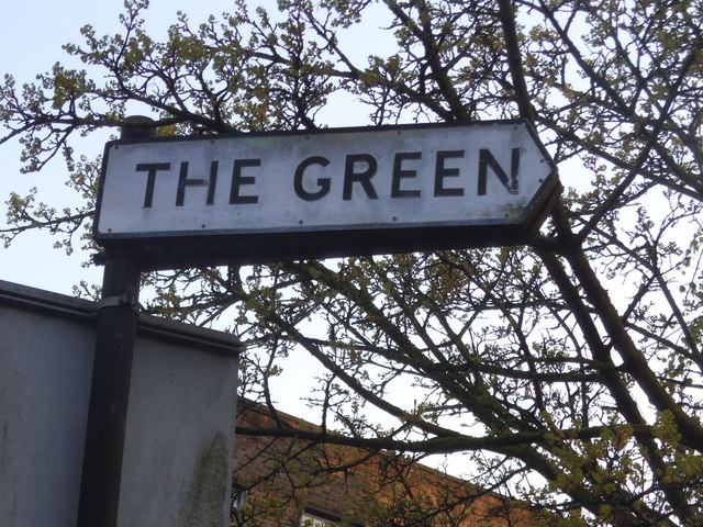 Fingerpost to The Green, Carshalton