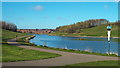 Artificial lake at Silksworth, Sunderland