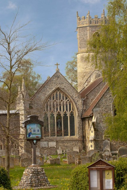 St Mary's Church, Rickinghall Inferior