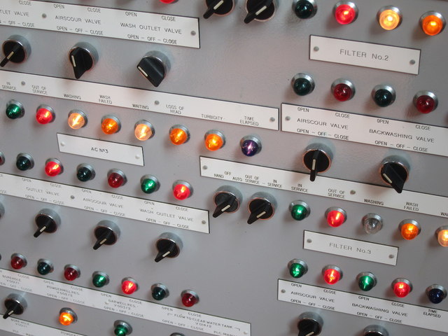 Control Panel, Brede Pumping Station