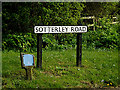 Sotterley Road sign