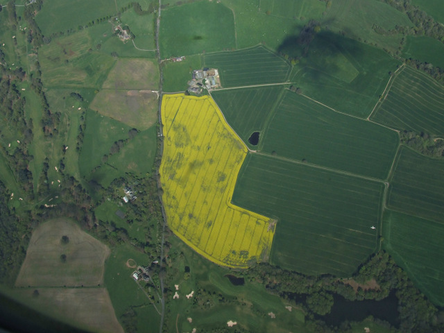 Earnslow Grange from the air