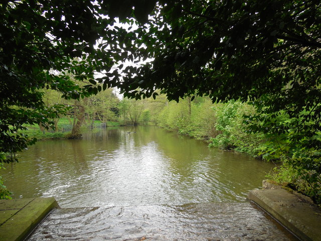 River Len in Leeds Castle Grounds