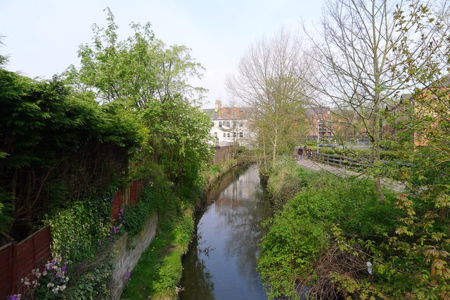 The River Witham, Grantham