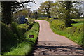 SY0097 : East Devon : Country Road by Lewis Clarke