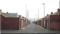 Back alley in Sunderland