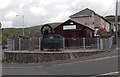 Gilfach Goch Community Council offices and Miners Memorial