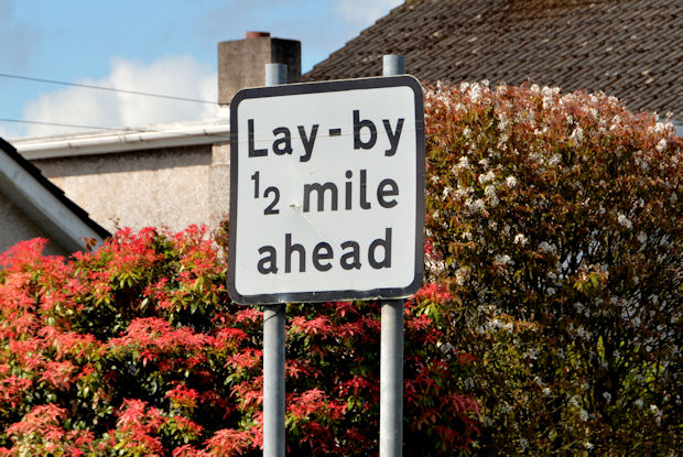  Lay by Ahead Sign Ballymena Albert Bridge Cc by sa 2 0 