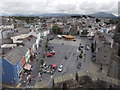 Caernarfon: Y Maes from the castle