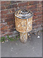 Old milepost, Derby Road, Sandiacre