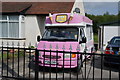 The Italian Job Ice Cream Van on Barrowby Lane