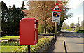 Pressed-steel postbox (BT42 97), Ballymena