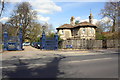 Entrance to Headington Hill Park from Headington Road