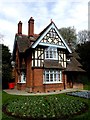TQ3373 : Park lodge, Old College Gate, Dulwich Park by Jim Osley