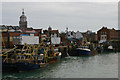 SZ6399 : Portsmouth: the inner harbour from the Isle of Wight ferry terminal by Christopher Hilton