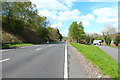 The A76 approaching Auldgirth