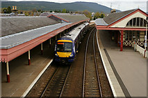 NH8912 : Aviemore Railway Station by Peter Trimming