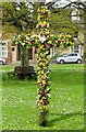 Decorated cross on The Green