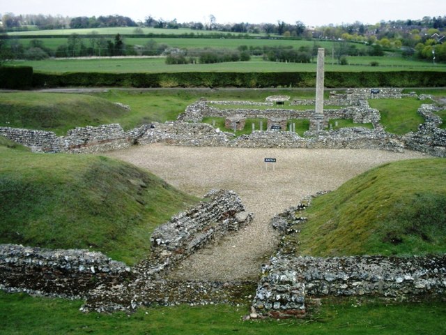 Roman Theatre at Verulamium © Clint Mann cc-by-sa/2.0 :: Geograph ...