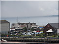 The fire damaged Carrickfergus Sailing Club