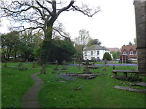 SZ0391 : St Peter, Parkstone: churchyard (10) by Basher Eyre