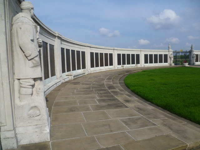 Some of the names on the Chatham Naval Memorial