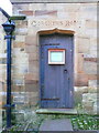 Doorway to the Coroner