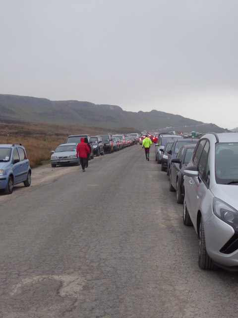 The road from Trefil to Cwar yr Hendre... © Rod Allday :: Geograph ...