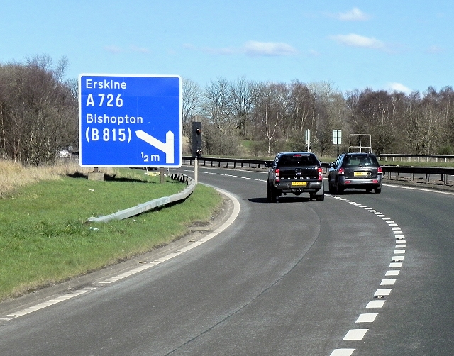 M898 Motorway © David Dixon :: Geograph Britain and Ireland