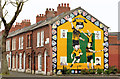 J3473 : Hurling mural, Belfast by Albert Bridge