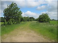 Dismantled  railway  north  of  Frieston  Heath  Lane