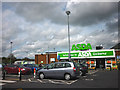 Asda Golborne, entrance and car park