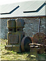 Delabole slate quarry - air compressor