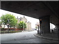 Woolwich Road under the Blackwall Tunnel Approach