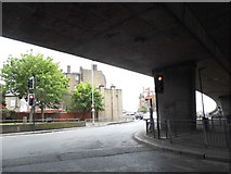 TQ4078 : Woolwich Road under the Blackwall Tunnel Approach by David Howard