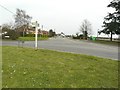 Looking east along Thorpe Road (B1033), Weeley