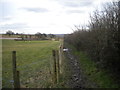 Bridleway south of Bulcote Lodge Farm