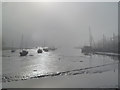 Misty morn - Penryn Harbour