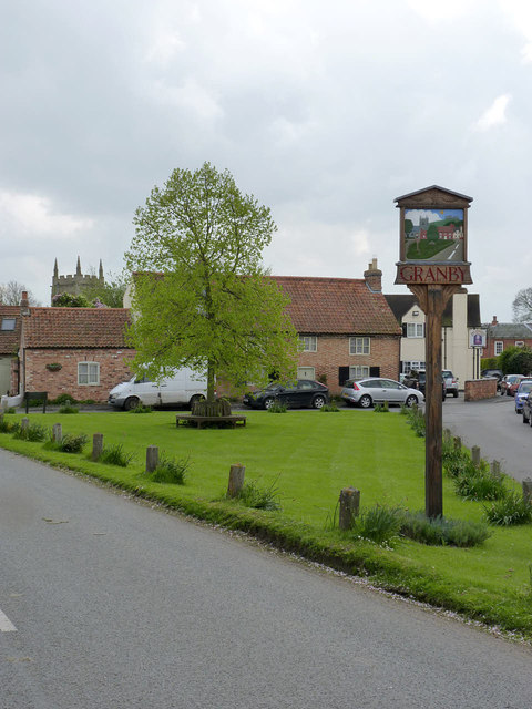 Granby village sign