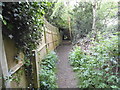 Path to Moat Mount from Hendon Wood Lane