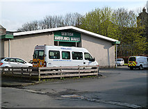NT4836 : Galashiels Ambulance Station by Walter Baxter